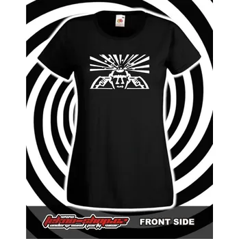 Dámské tričko TEKNOSHOP Virus Sound System Connection tričko s potiskem dámské XS černé