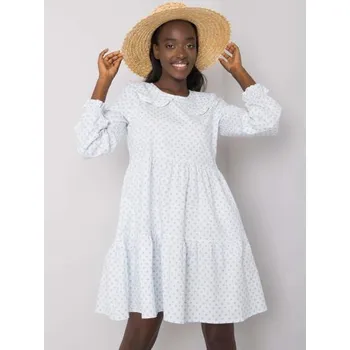 Dámské šaty Dámské šaty pruhované Valeria RUE PARIS modrobílé