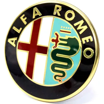 Znak automobilu Znak Alfa Romeo Mito a 4C original (50531070 samolepici znak )