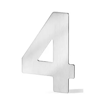 ACT SERVIS ACT - Domovní čísla nerez 120mm Provedení: 4, Povrch: IN - nerez