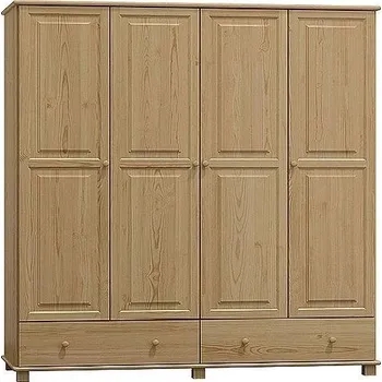 Nábytek ImportWorld Šatní skříň z masivu Mára s160 (Barva dřeva: Ořech)