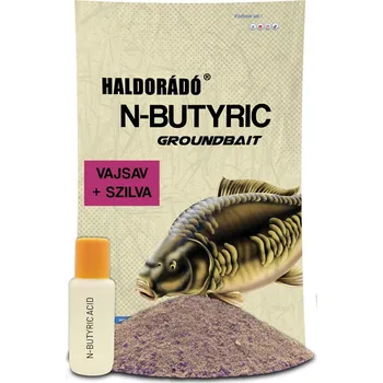 Návnadová surovina HALDORADO N-Butyric Groundbait N-Butyric Švestka 800g (HALDORADO N-Butyric Groundbait N-Butyric Švestka 800g)