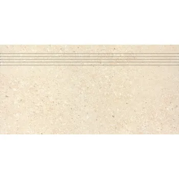 Dlažba Stones, DCPSE668, schodovka, 30 x 60 cm, béžová