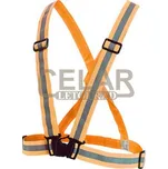 Kříž reflexní výstražný elastický - refl.oranž
