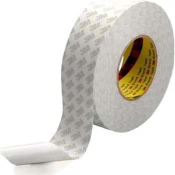 Lepicí páska 9080HL Oboustranná lepicí páska 3M z netkané textilie skvěle drží na papíru, kartonu, plastových fólií včetně PE, PP a PVC, tloušťka 0,16 mm, bílá šířka: 12mm, návin: 50m
