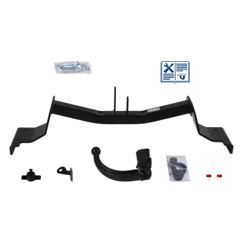 Tažné zařízení Westfalia tažné zařízení Odnímatelné včetně TowTec elektropřípojky 7pólové univerzální - HYUNDAI i30 kombi