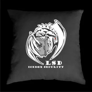 Dekorativní polštářek TEKNOSHOP Dragon Guardian tekno polštářek s potiskem oranžový