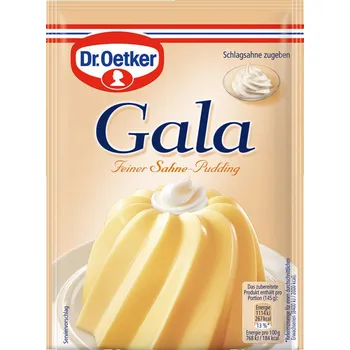 Dr. Oetker Gala puding 3x 40 g smetanový
