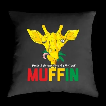 Dekorativní polštářek TEKNOSHOP Muffin 2015 Jaro dnb polštářek s potiskem oranžový