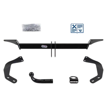 Tažné zařízení Oris tažné zařízení pevné včetně TowTec elektropřípojky 7pólové univerzální - FORD TRANSIT COURIER B460 Skříňová/velkoprostorová limuzína
