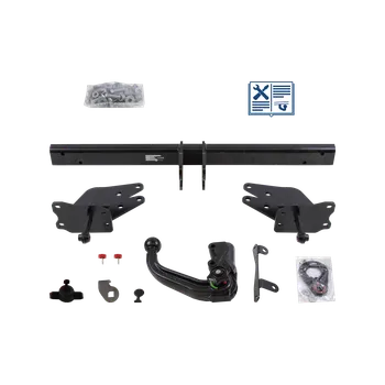 Tažné zařízení Westfalia tažné zařízení Odnímatelné Tažné rameno zasunuté zespodu - MERCEDES-BENZ C-CLASS kupé