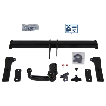 Tažné zařízení Westfalia tažné zařízení Odnímatelné včetně TowTec elektropřípojky 7pólové typová - VOLVO V70 III