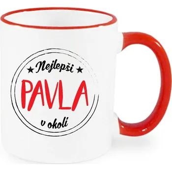 Hrnek - Nejlepší Pavla v okolí Barva: Červená