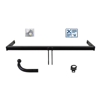 Tažné zařízení AUTO-HAK tažné zařízení pevné včetně TowTec elektropřípojky 7pólové typová - SEAT LEON