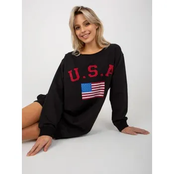 Dámská mikina Dámská mikina s potiskem DARCIE černá