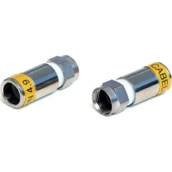 Anténní konektor Konektor F Cabelcon F-56-CX3 4.9/6.5 Mm Kompresní