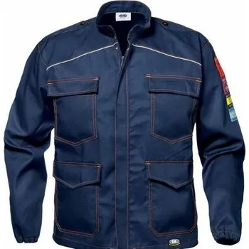 Jednorázový oděv POLYTECH blůza svářecí kyselinovzdorné - tm.modrá - 46