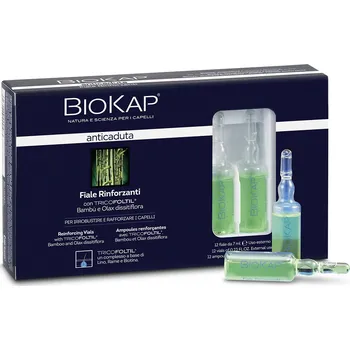Vlasová regenerace BIOKAP Ampule proti padání vlasů FORTE s TRICOFOLTILEM 12x7 ml