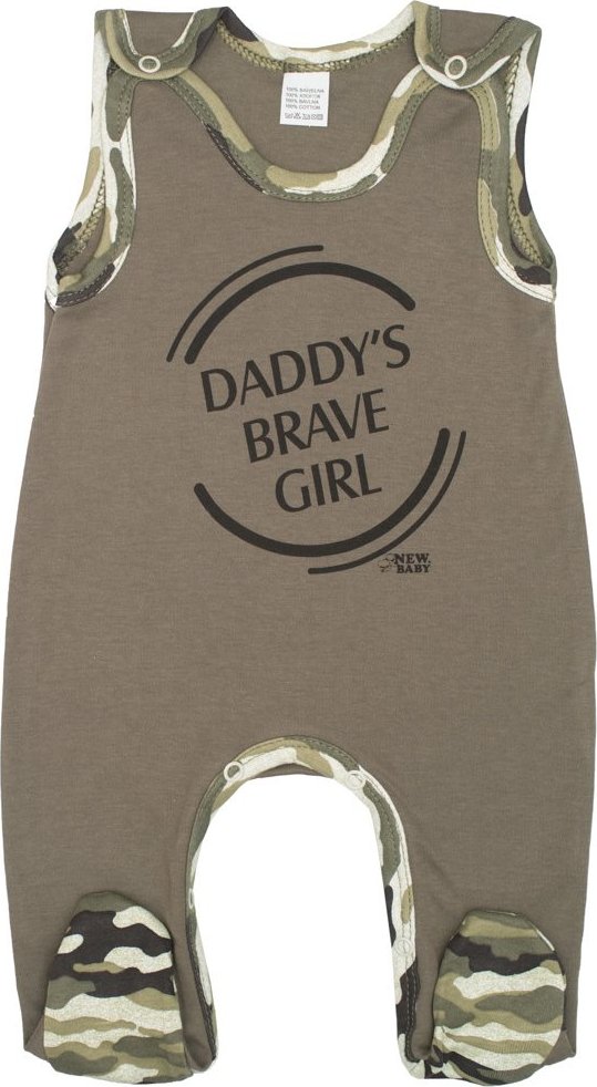 Kojenecké dupačky New Baby Army girl, vel. 92 (18-24m)