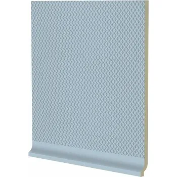 Obklad Color Two, GST1K003, sokl s požlábkem, 20 x 20 cm, světle modrá