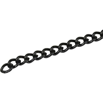 Řetěz Řetěz kroucený, pr. 2,0mm, cívka 25m, černý pozink