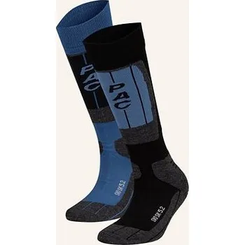 Pánské ponožky Ponožky PAC SK 5.2 ALLROUNDER 2X PACK Black-Navy velikost 44-47