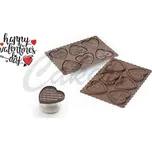 Forma silikon hnědá + vykrajovátko: SUŠENKY COOKIE