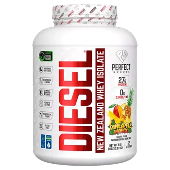 Protein Perfect sports Diesel New Zealand whey isolate 2,27kg - francouzská vanilka