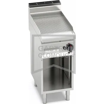 Kuchyňský gril Grilovací rýhovaná plotna Bertos G7FR4M Varianta: Grilovací rýhovaná plotna Bertos G7FR4M