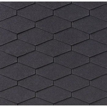 Střešní krytina Asfaltový šindel - IKO DiamantShield - černý (IKO DiamantShield - samolepící)