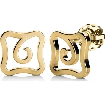 Náušnice Couple, Netradiční náušnice Mystic ze žlutého zlata, 585-68-3-0529.0Z00.0.00.000.05