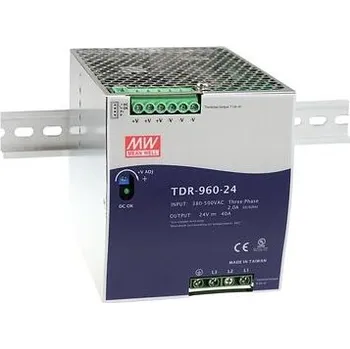 Stavebniny Zdroj na DIN lištu Mean Well TDR-960-48, 48V/20A