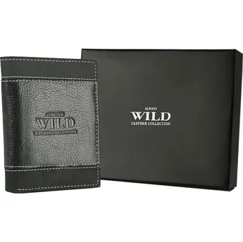 Peněženka WILD pánská peněženka N4-DDP-N, Black