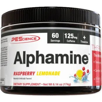 Anabolizér PEScience Alphamine 244g - zelené jablko