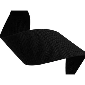 Upínací popruh Popruh polypropylenový 50 mm, černý, galanterie, metráž