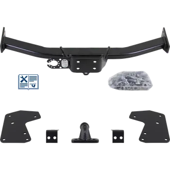 Tažné zařízení Brink tažný nosník včetně TowTec elektropřípojky 7pólové univerzální - MERCEDES-BENZ VITO autobus