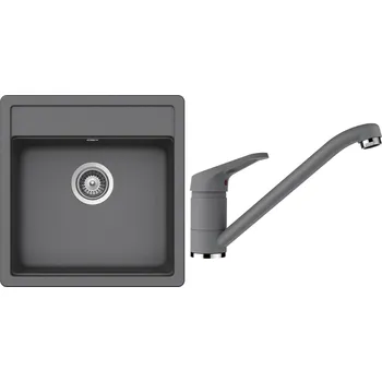Granitový dřez Set Schock S20-1 (dřez Nemo N-100S Croma + baterie Cosmo Croma)