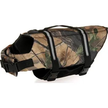 Obleček pro psa Surtep Plovací reflexní vesta pro psa Light Camuflage 2XL