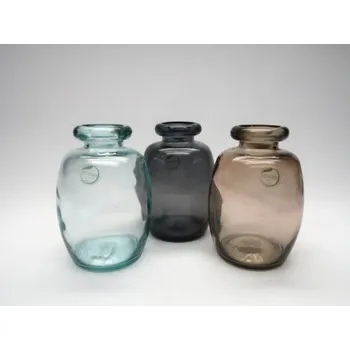 Sklenice Váza 16 cm, Barva Čirá