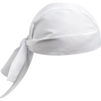 Šátek EGOchef Šátek na hlavu - Bílá E-7002001A