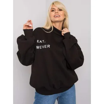 Dámská mikina Dámská mikina oversize tepláková KELLY černá