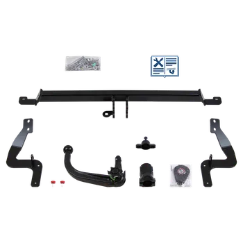 Tažné zařízení Westfalia tažné zařízení Odnímatelné Tažné rameno zasunuté zespodu - PEUGEOT 2008 I