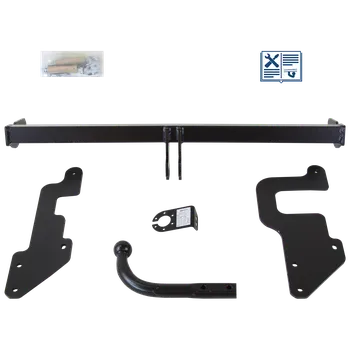 Tažné zařízení Hak-Pol tažné zařízení pevné včetně TowTec elektropřípojky 7pólové univerzální - DACIA LODGY