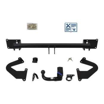 Tažné zařízení AUTO-HAK tažné zařízení Odnímatelné včetně TowTec elektropřípojky 7pólové univerzální - PEUGEOT EXPERT autobus