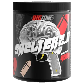Anabolizér Big Zone Shelter 2.0 450g - červené plody
