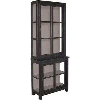 Knihovna Knihovna, vitrína Gloria D721 Patina povrchu: Bez patiny, Barva povrchu nábytku: Vieux Brossé