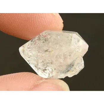 Sběratelství Herkimer krystal křišťálu z Pákistánu 1,7g