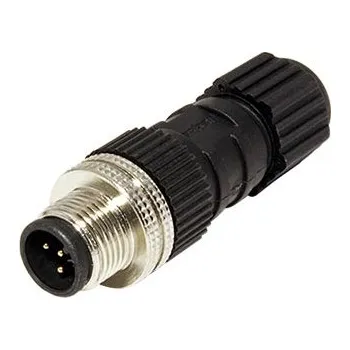 Elektrický konektor 11.50.2050 Průmyslový konektor M12 5pin (M), kód A, letovací