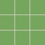 Color Two, dlaždice slinutá, 10x10 cm, zelená