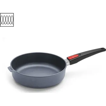 Pánev Hluboká Pánev na soté Diamond LITE s odnímatelnou rukojetí 24 cm na indukci-WOLL (Titanová indukční pánev na soté 24 cm s odnímatelnou rukojetí Diamond Lite - WOLL)